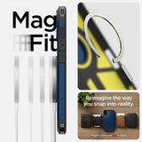 Spigen iPhone 16 Skal Tough Armor MagFit Navy Blue
