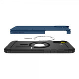 Spigen iPhone 16 Skal Tough Armor MagFit Navy Blue