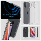 Spigen iPhone 16 Skal Ultra Hybrid Crystal Clear