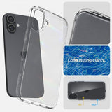 Spigen iPhone 16 Skal Ultra Hybrid Frost Clear