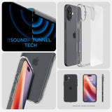 Spigen iPhone 16 Skal Ultra Hybrid Frost Clear