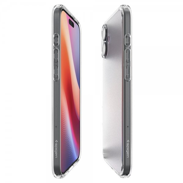 Spigen iPhone 16 Skal Ultra Hybrid Frost Clear