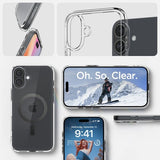 Spigen iPhone 16 Skal Ultra Hybrid MagFit Carbon Fiber