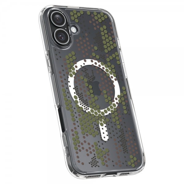 Spigen iPhone 16 Skal Ultra Hybrid MagFit Digital Camo