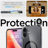 Spigen iPhone 16 Skal Ultra Hybrid MagFit Svart