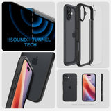 Spigen iPhone 16 Skal Ultra Hybrid Matte Svart
