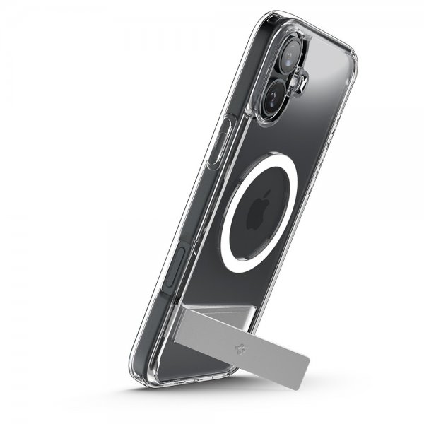 Spigen iPhone 16 Skal Ultra Hybrid S MagFit Crystal Clear