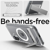 Spigen iPhone 16 Skal Ultra Hybrid S MagFit Crystal Clear