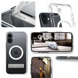 Spigen iPhone 16 Skal Ultra Hybrid S MagFit Crystal Clear