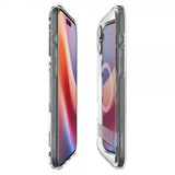 Spigen iPhone 16 Skal Ultra Hybrid S MagFit Crystal Clear