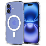 Spigen iPhone 16 Skal Ultra Hybrid T MagFit Clear White