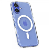 Spigen iPhone 16 Skal Ultra Hybrid T MagFit Clear White