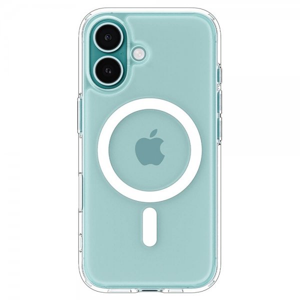 Spigen iPhone 16 Skal Ultra Hybrid T MagFit Clear White