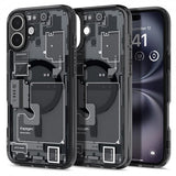 Spigen iPhone 16 Skal Ultra Hybrid Zero One MagFit Svart