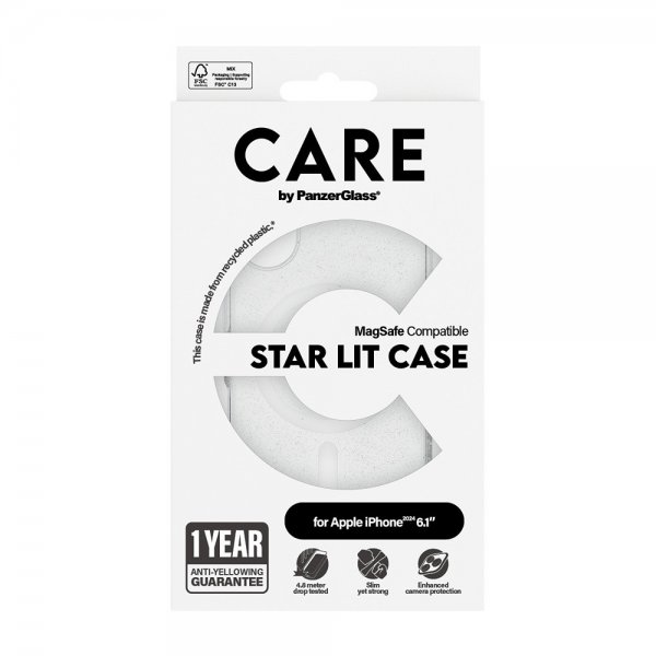 CARE by PanzerGlass iPhone 16 Skal Urban Combat MagSafe Star Lit