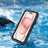 Redpepper iPhone 16 Skal Vattentåligt IP68 Svart