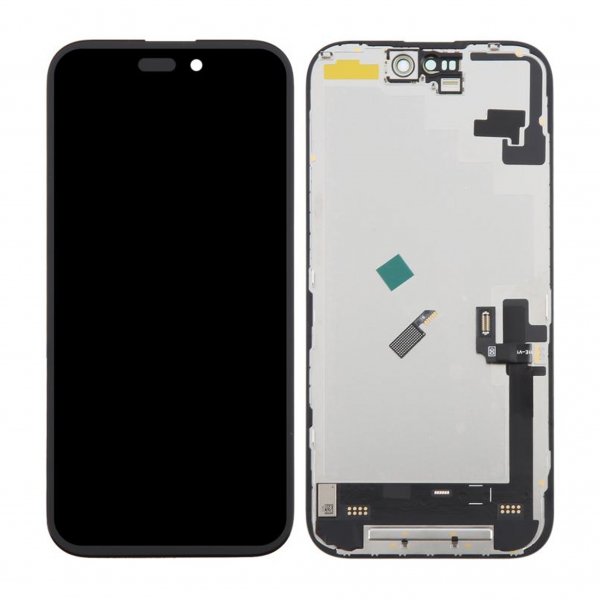 iPhone 16 Soft OLED Display High Quality Black(DD brand)