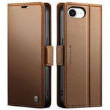 CaseMe iPhone 16e/17e Fodral 023 Series Brun