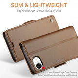 CaseMe iPhone 16e/17e Fodral 023 Series Brun