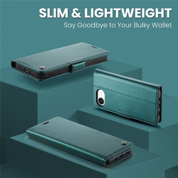 CaseMe iPhone 16e/17e Fodral 023 Series Grön