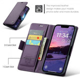 CaseMe iPhone 16e/17e Fodral 023 Series Lila