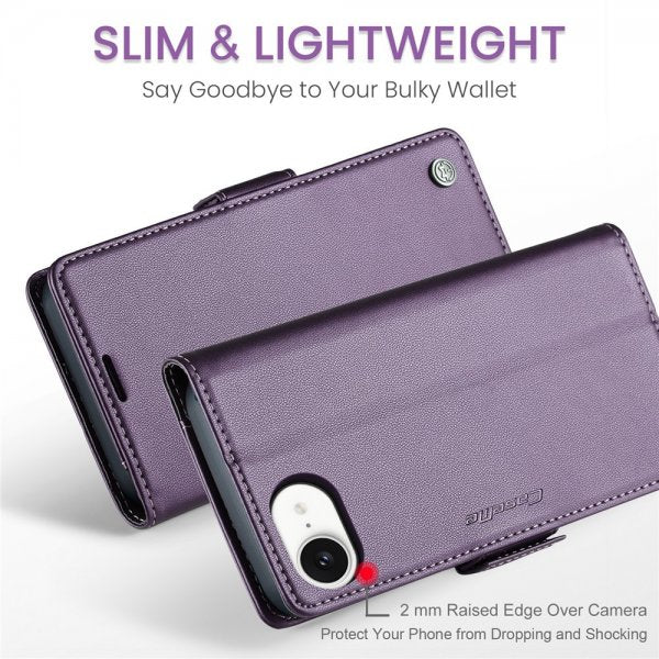 CaseMe iPhone 16e/17e Fodral 023 Series Lila
