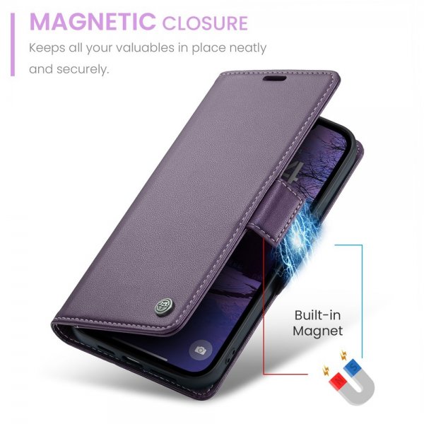 CaseMe iPhone 16e/17e Fodral 023 Series Lila