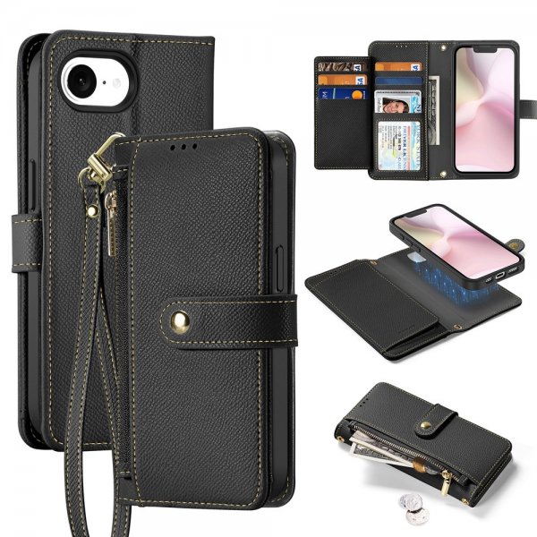 Dux Ducis iPhone 16e/17e Fodral 2-i-1 Lawa Series MagSafe Svart