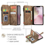 CaseMe iPhone 16e/17e Fodral C30 Series Brun