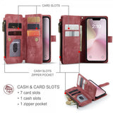 CaseMe iPhone 16e/17e Fodral C30 Series Röd