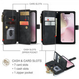CaseMe iPhone 16e/17e Fodral C30 Series Svart