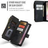 CaseMe iPhone 16e/17e Fodral C30 Series Svart