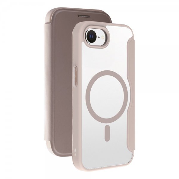 Vivanco iPhone 16e/17e Fodral Mag Wallet Grå