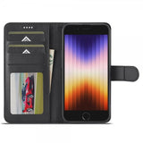 Lc.Imeeke iPhone 16e/17e Fodral med Kortfack Stativfunktion Svart