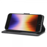 Lc.Imeeke iPhone 16e/17e Fodral med Kortfack Stativfunktion Svart
