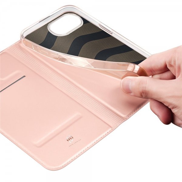 Dux Ducis iPhone 16e/17e Fodral Skin Pro Series Rosa