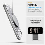 Spigen iPhone 16e/iPhone 17e Skal Ultra Hybrid Zero One MagFit Vit