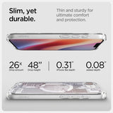 Spigen iPhone 16e/iPhone 17e Skal Ultra Hybrid Zero One MagFit Vit