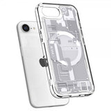 Spigen iPhone 16e/iPhone 17e Skal Ultra Hybrid Zero One MagFit Vit