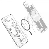 Spigen iPhone 16e/iPhone 17e Skal Ultra Hybrid Zero One MagFit Vit