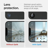Spigen iPhone 16e/17e Kameraskydd GLAS.tR EZ Fit Optik Pro 2-pack