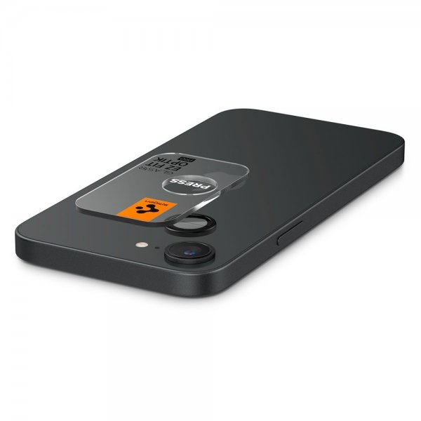 Spigen iPhone 16e/17e Kameraskydd GLAS.tR EZ Fit Optik Pro 2-pack