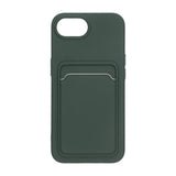 iPhone 16e/17e Skal Korthållare Grön