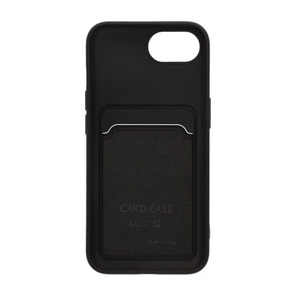 iPhone 16e/17e Skal Korthållare Svart
