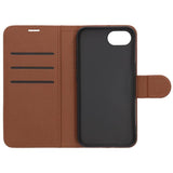 iPhone 16e/17e Fodral med Kortfack Stativfunktion Brun