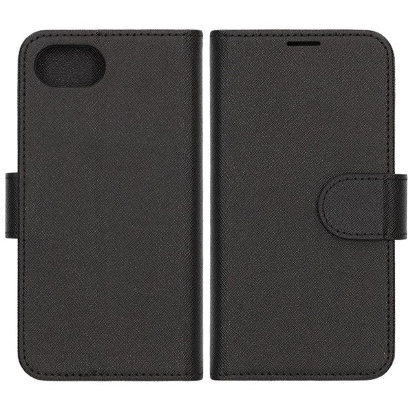 iPhone 16e/17e Fodral med Kortfack Stativfunktion Svart