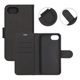 iPhone 16e/17e Fodral med Kortfack Stativfunktion Svart