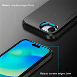 iPhone 16e/17e Skal Card Slide Svart
