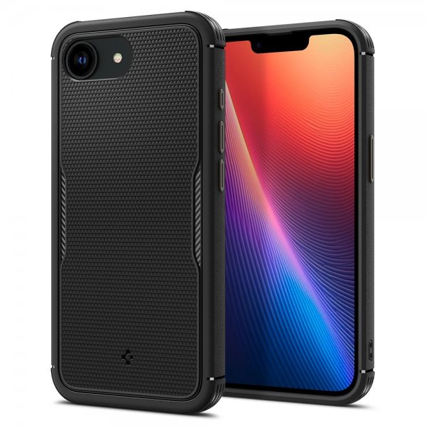 Spigen iPhone 16e/17e Skal Core Armor MagFit Matte Black
