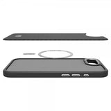 Spigen iPhone 16e/17e Skal Enzo Aramid MagFit Matte Black